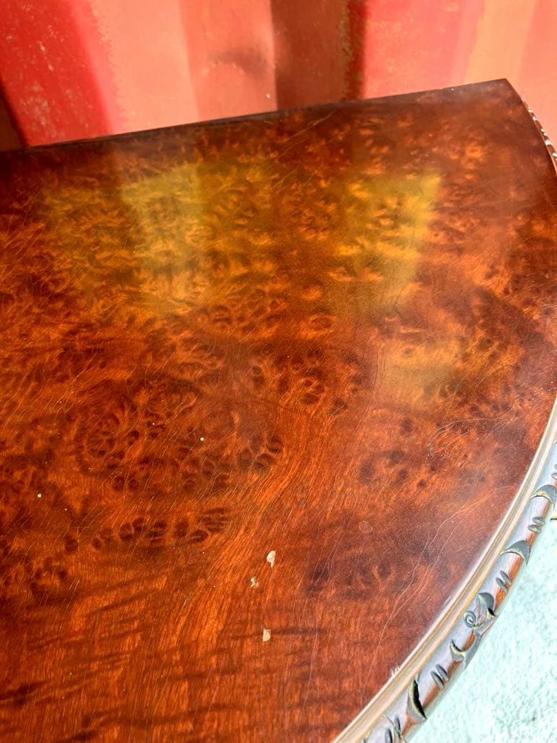 ヴィンテージ　英国製　マホガニー材　コンソール