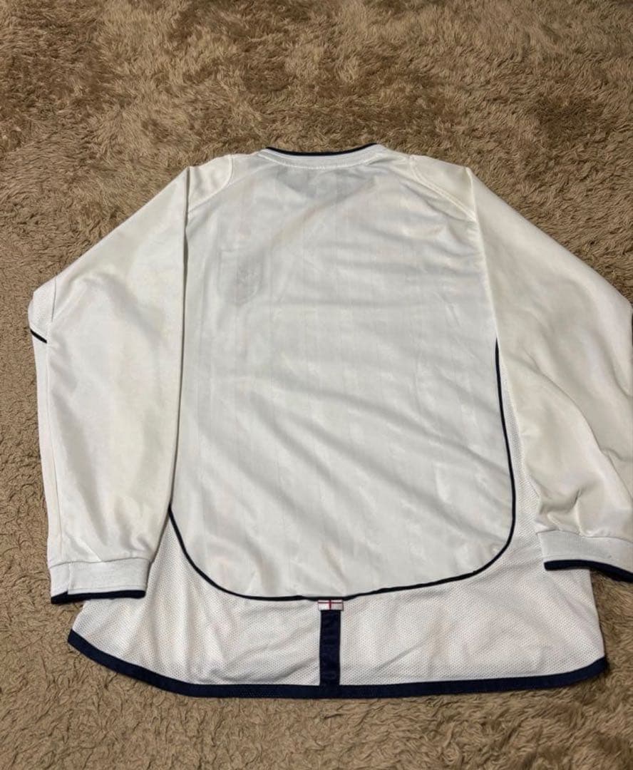 2002年　日韓W杯イングランド代表ユニフォーム長袖