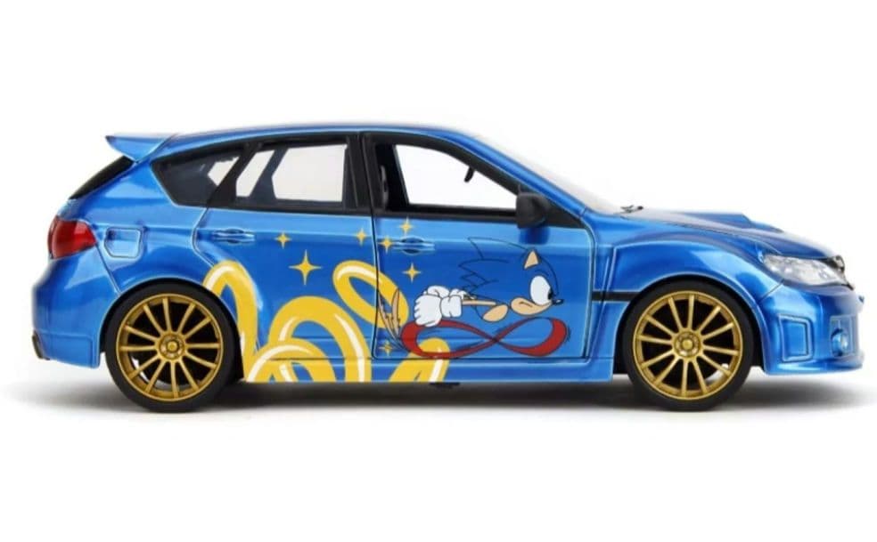 Jada Toys2012 スバルインプレッサWRX STI ウィズ フィギア