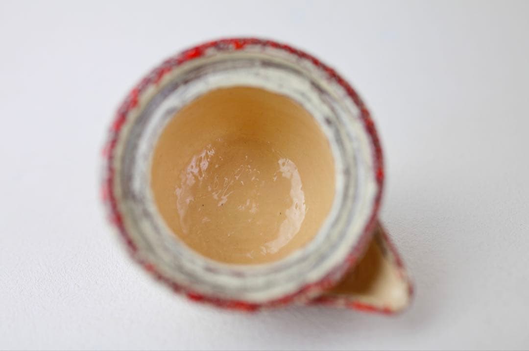 箕面焼　松田箕山　福槌摘み　宝瓶　急須　煎茶器