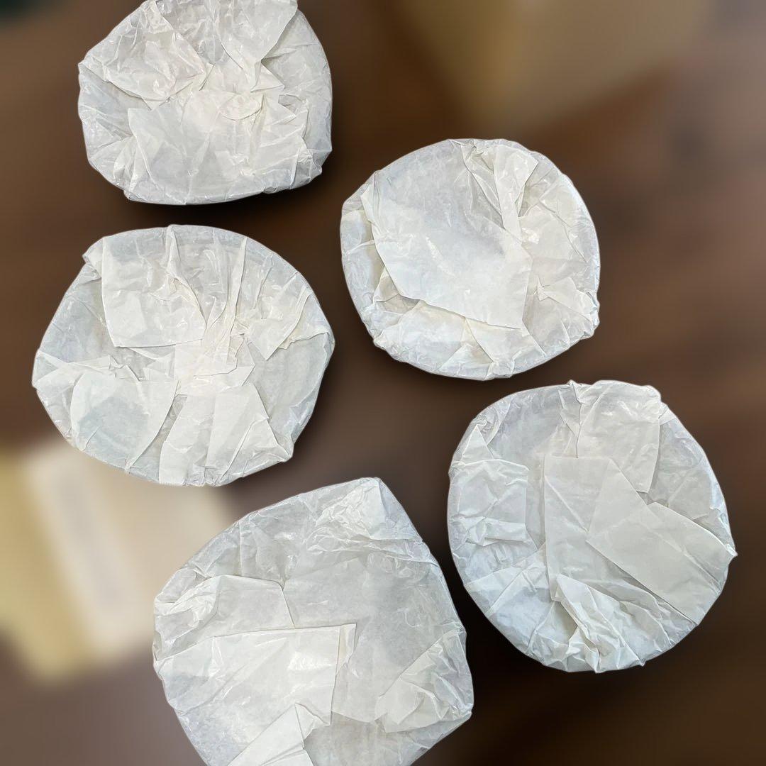 中里隆　隆太窯 唐津刷毛目皿揃　5客