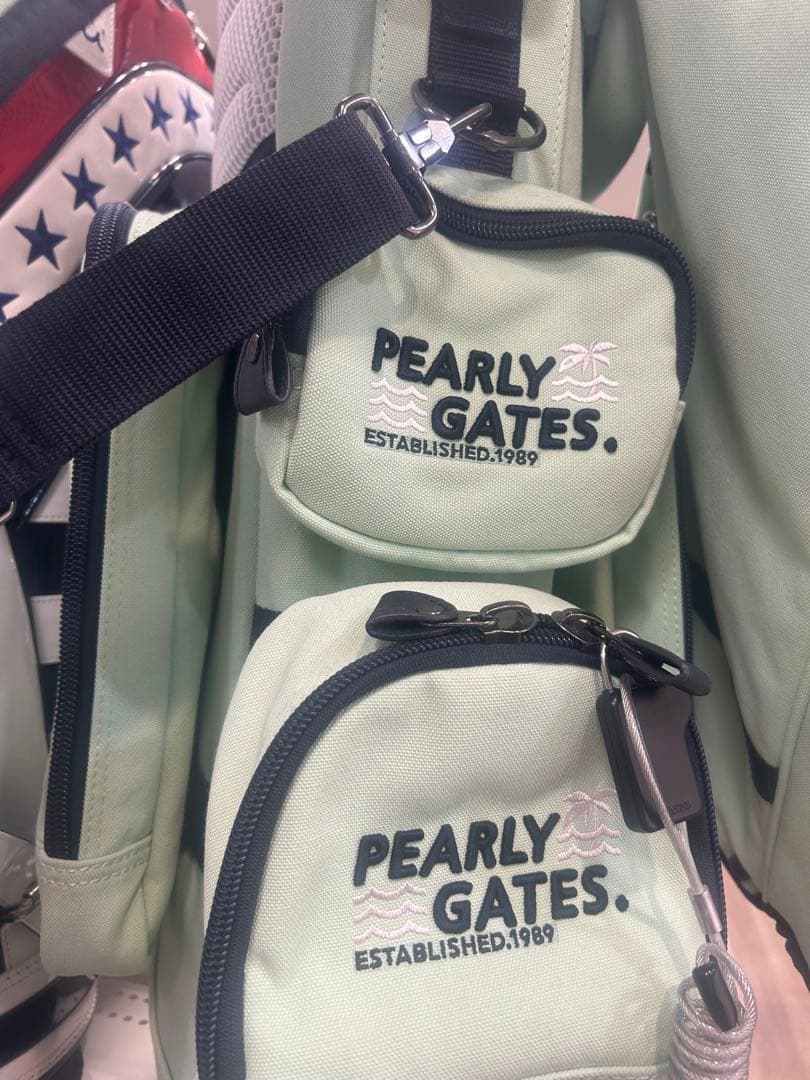 PEARLY GATES ゴルフバッグ・キャディバッグ ミントグリーン