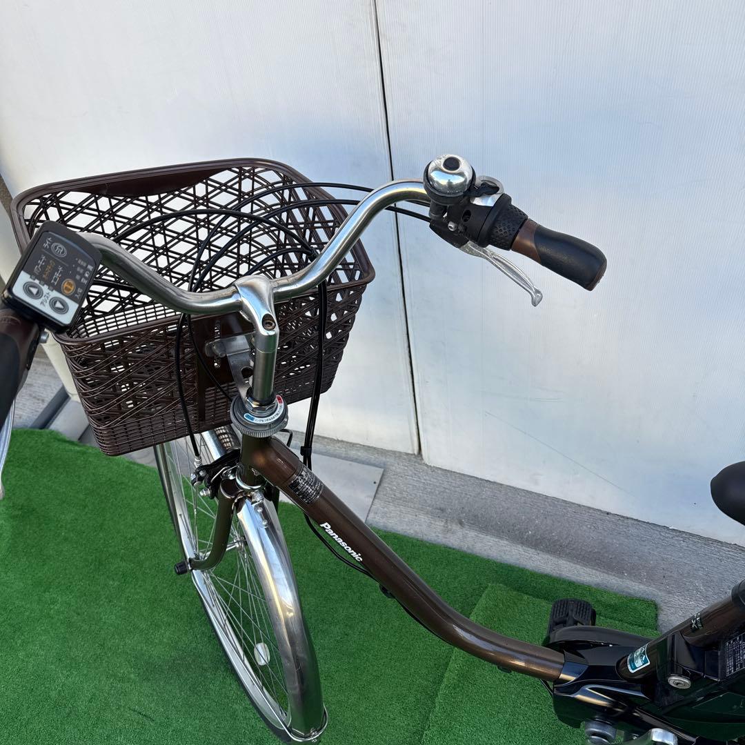 panasonic パナソニック電動アシスト自転車26インチ8.9Ah ブラウン