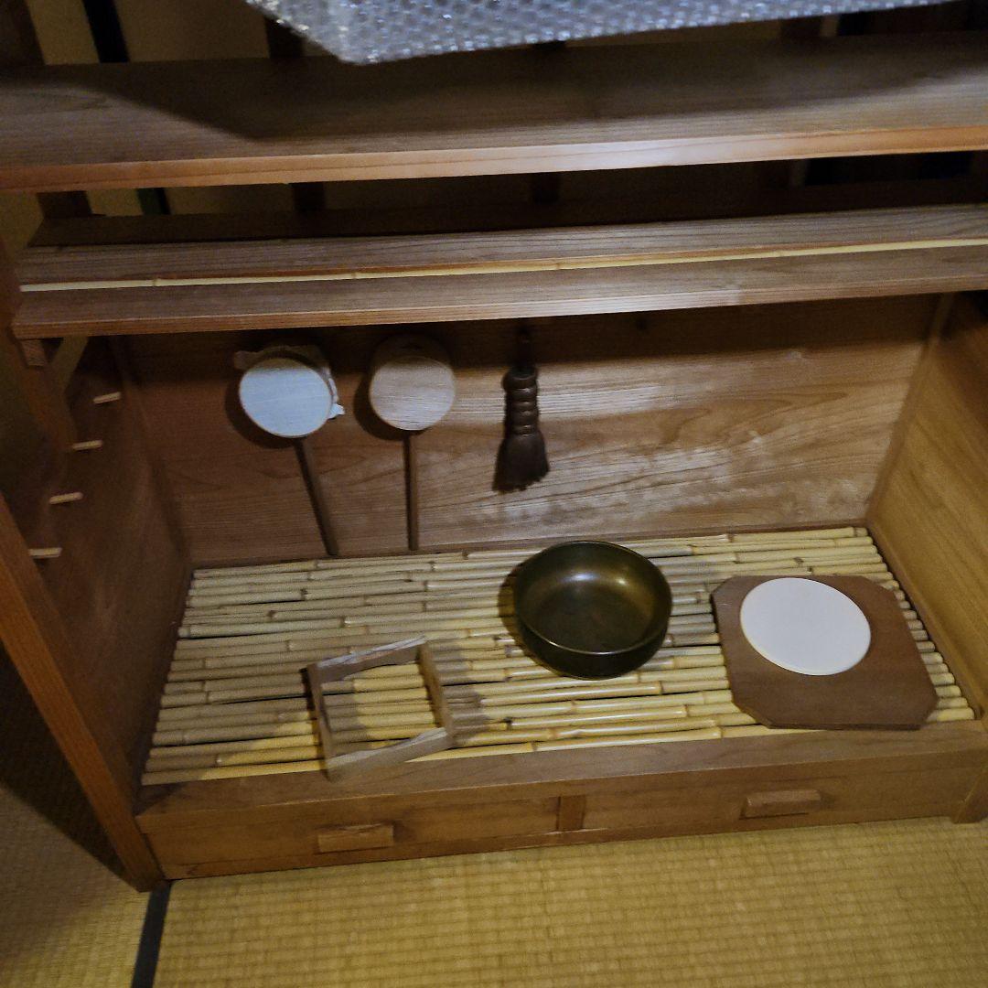 すみ　木製茶道具セット 「たのメル便」で発送