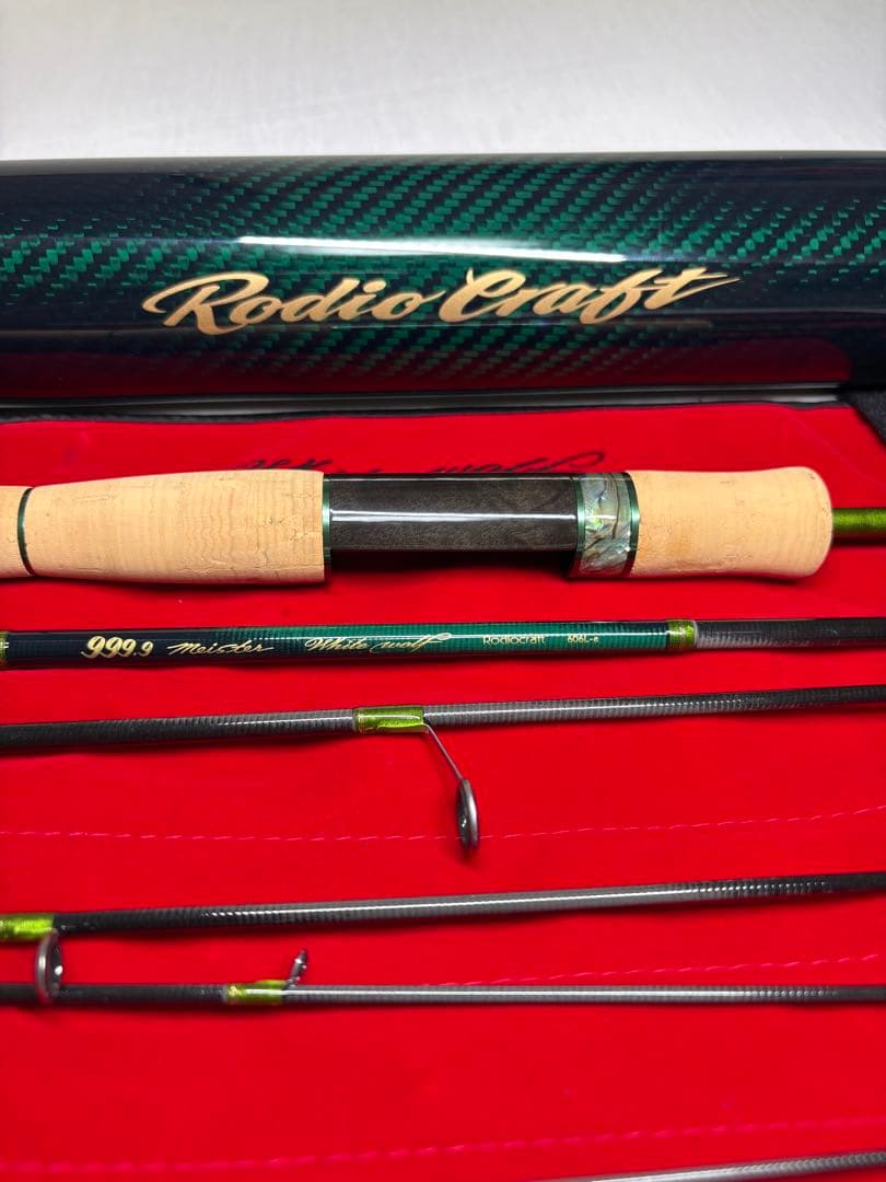 999.9 マイスター　ホワイトウルフ　606L-e 大人のグリーン　城峰釣具