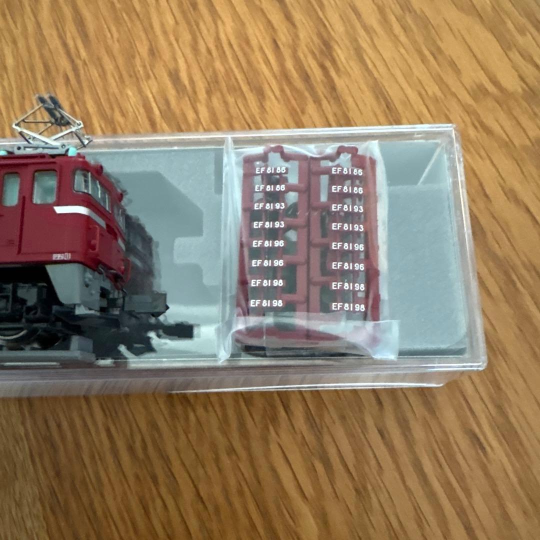 【新品】KATO 3066-8 EF81北斗星色②付属品未使用未開封 最新ロット