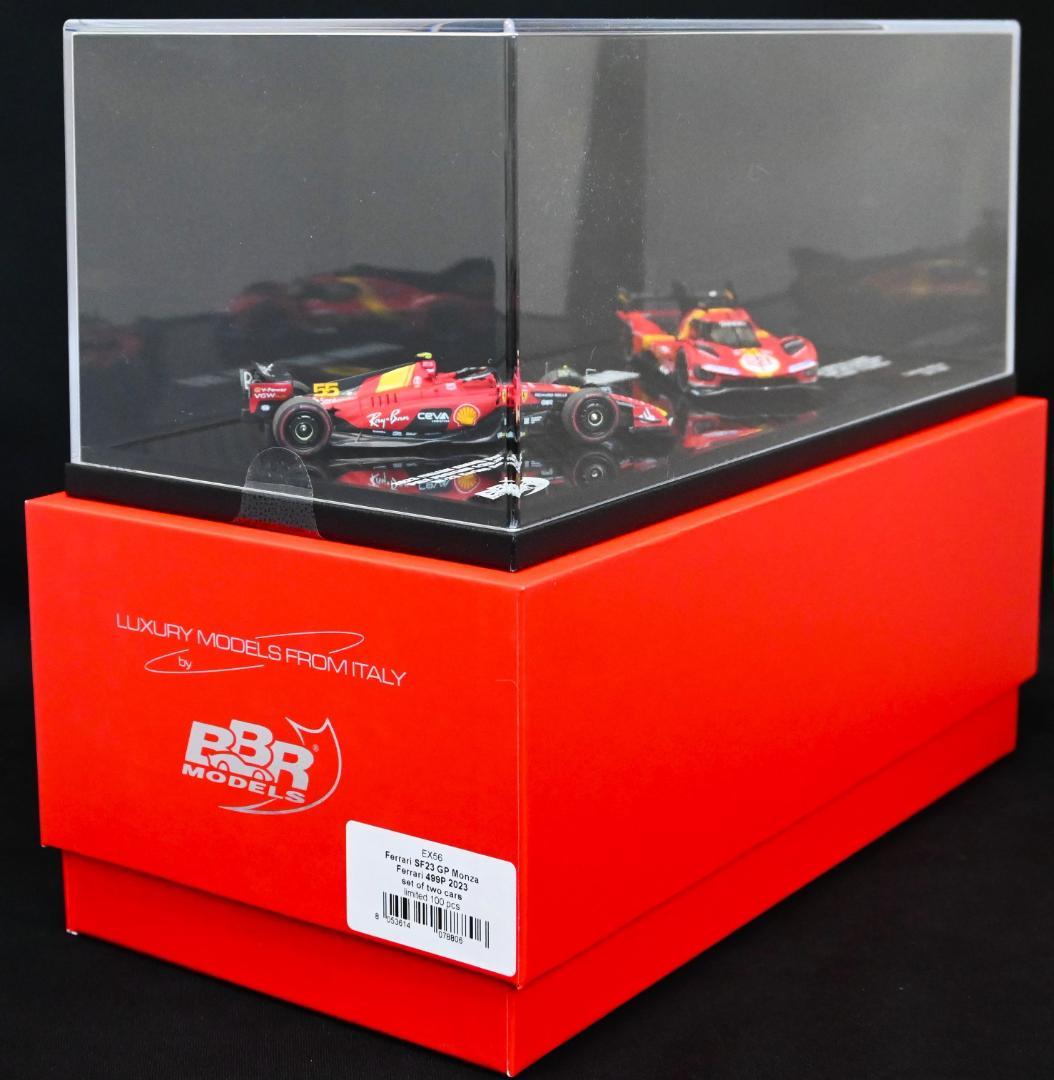 ミニカー BBR 1/43 Ferrari 499P and Ferrari SF23