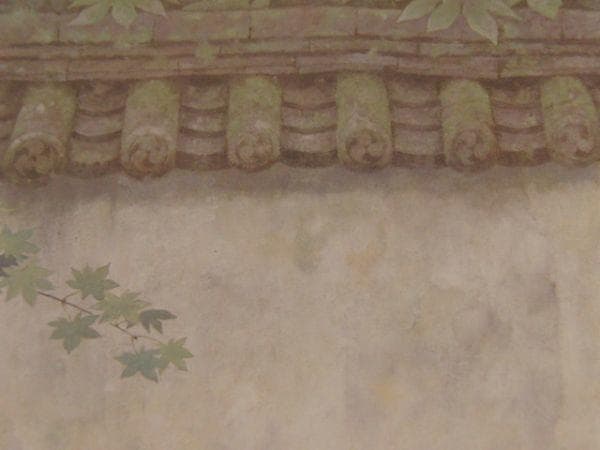 西野新川、【津和野路】、希少な額装用画集より、状態良好、新品額装付