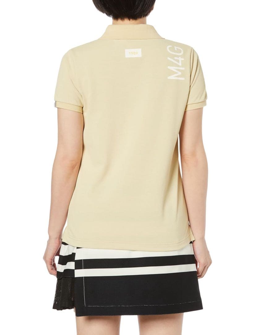 【新品】パーリーゲイツ ポロシャツ サイズ2 シャンパンカラー