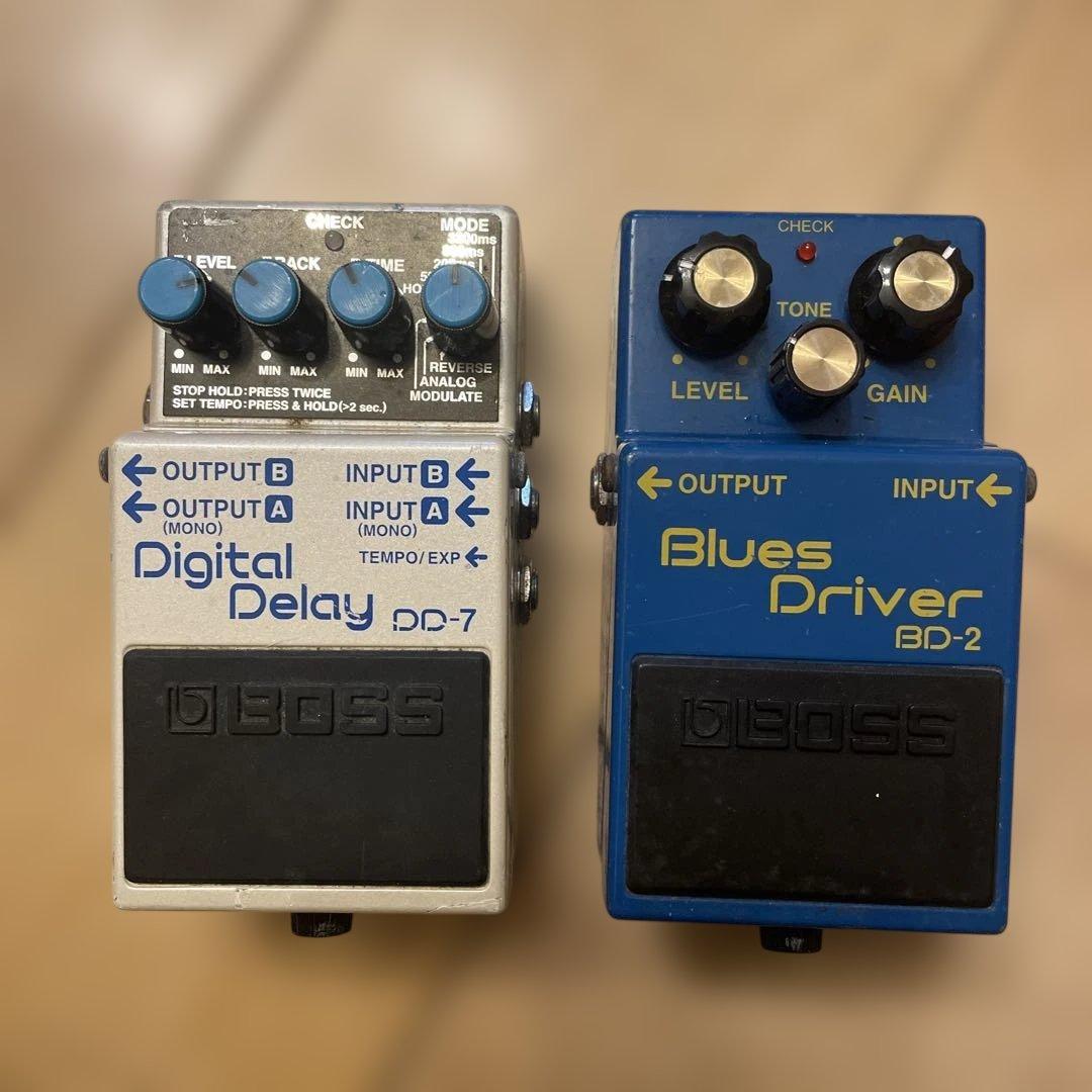 BOSS BD-2 DD-7 中古セット　Blues d Delay