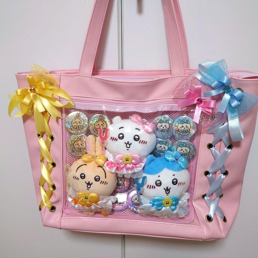 【最終値下げ！】　ちいかわ　痛バッグ　オタ活　ピンク　カバン　未使用