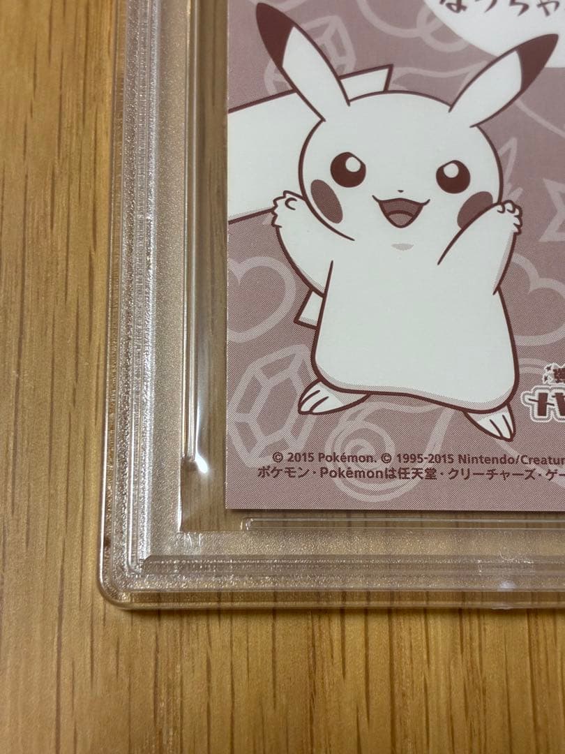 PSA10☆ポンチョを着たピカチュウ★名刺カード メガリザードン ポンチョ