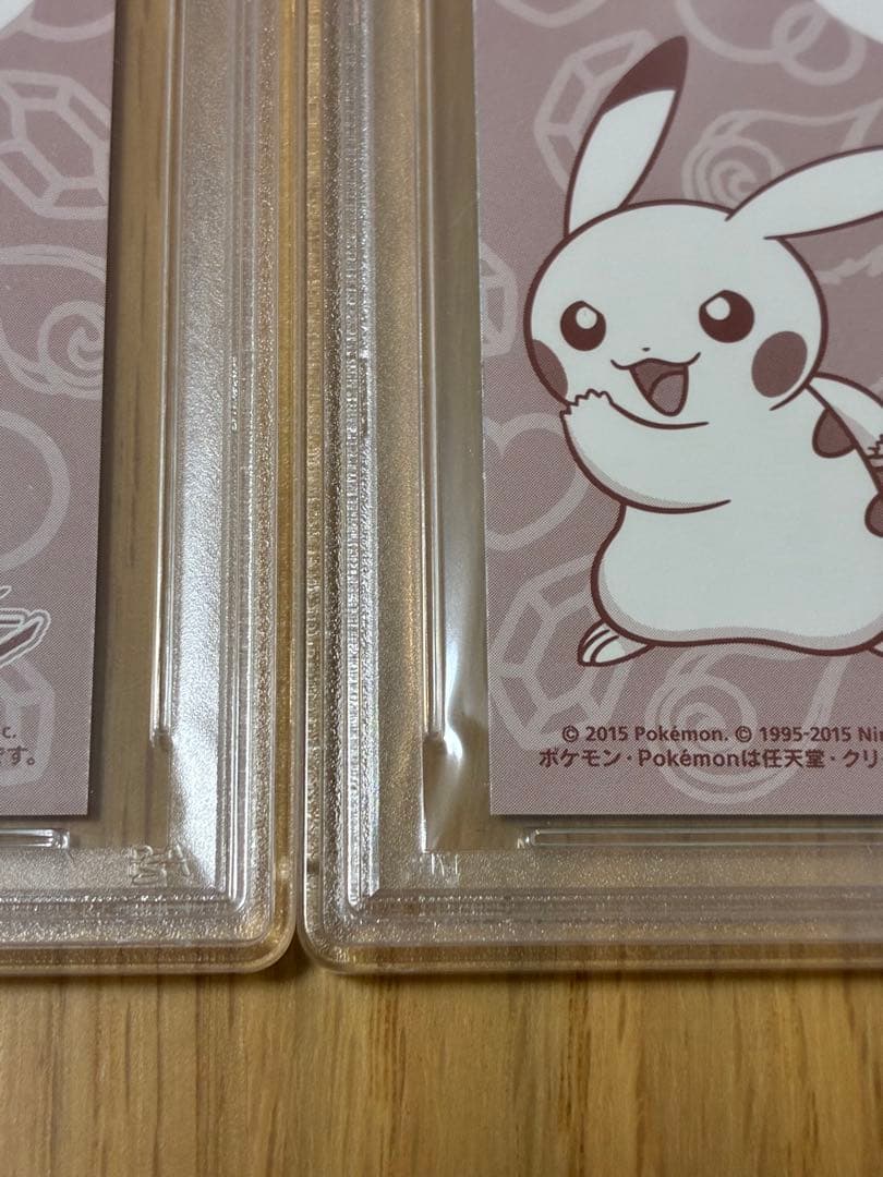 PSA10☆ポンチョを着たピカチュウ★名刺カード メガリザードン ポンチョ