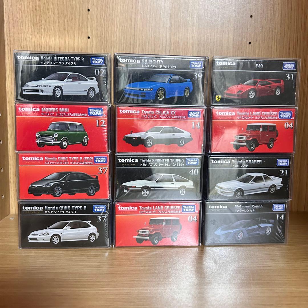 トミカプレミアム　まとめ売り　12台