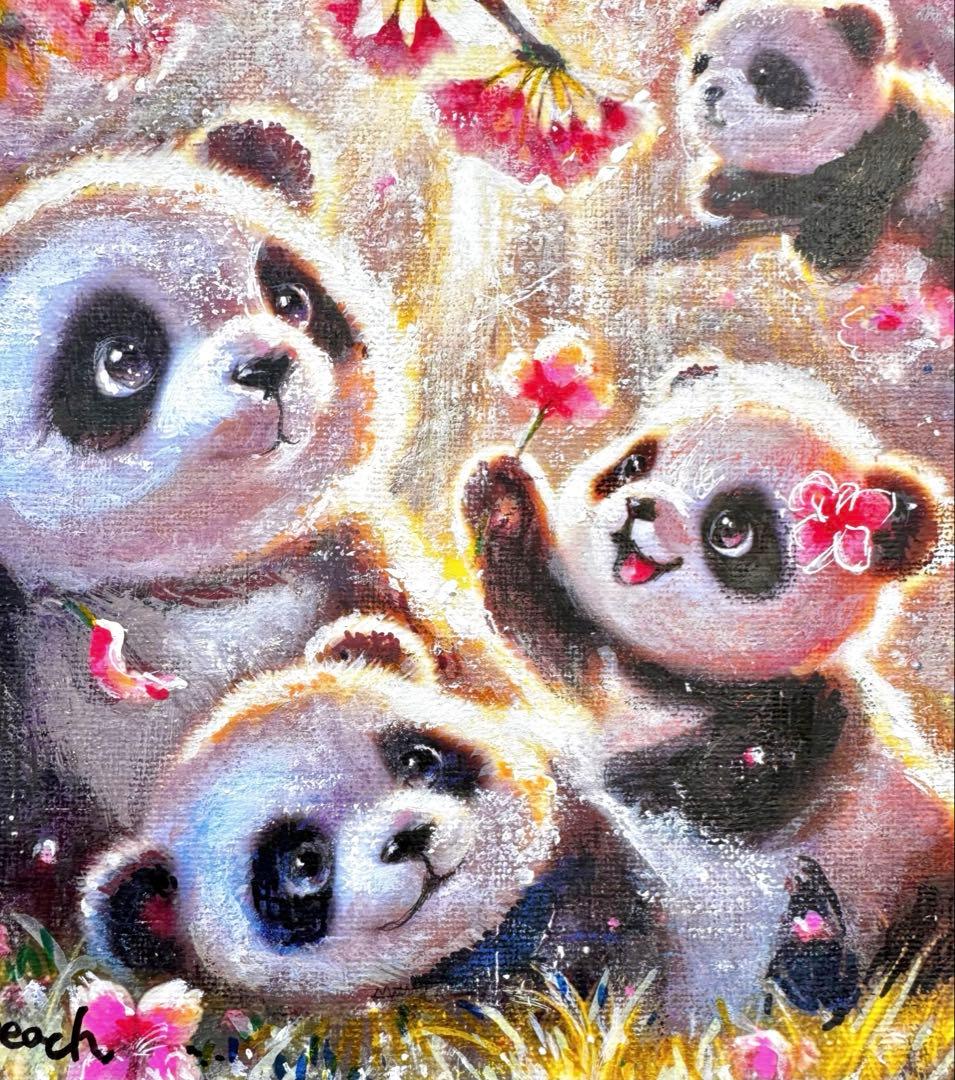 絵画原画　桜色の約束