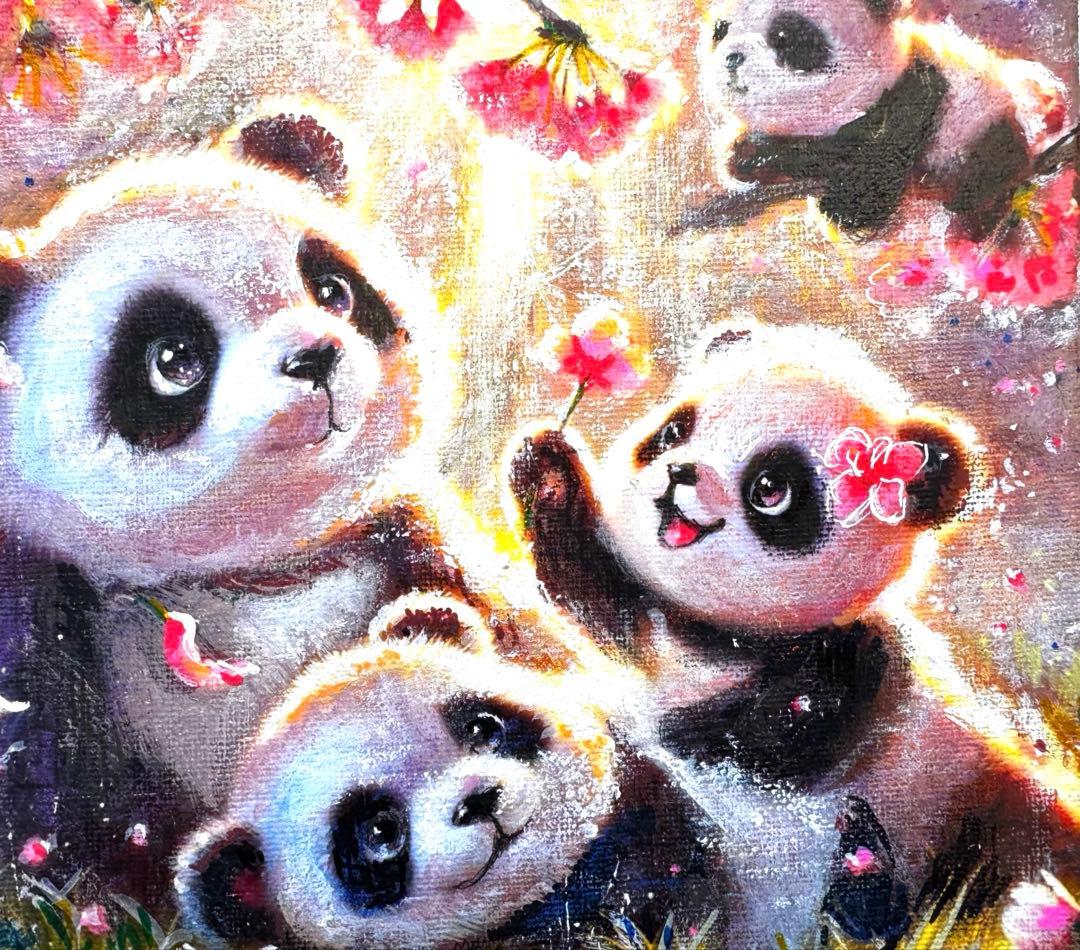 絵画原画　桜色の約束