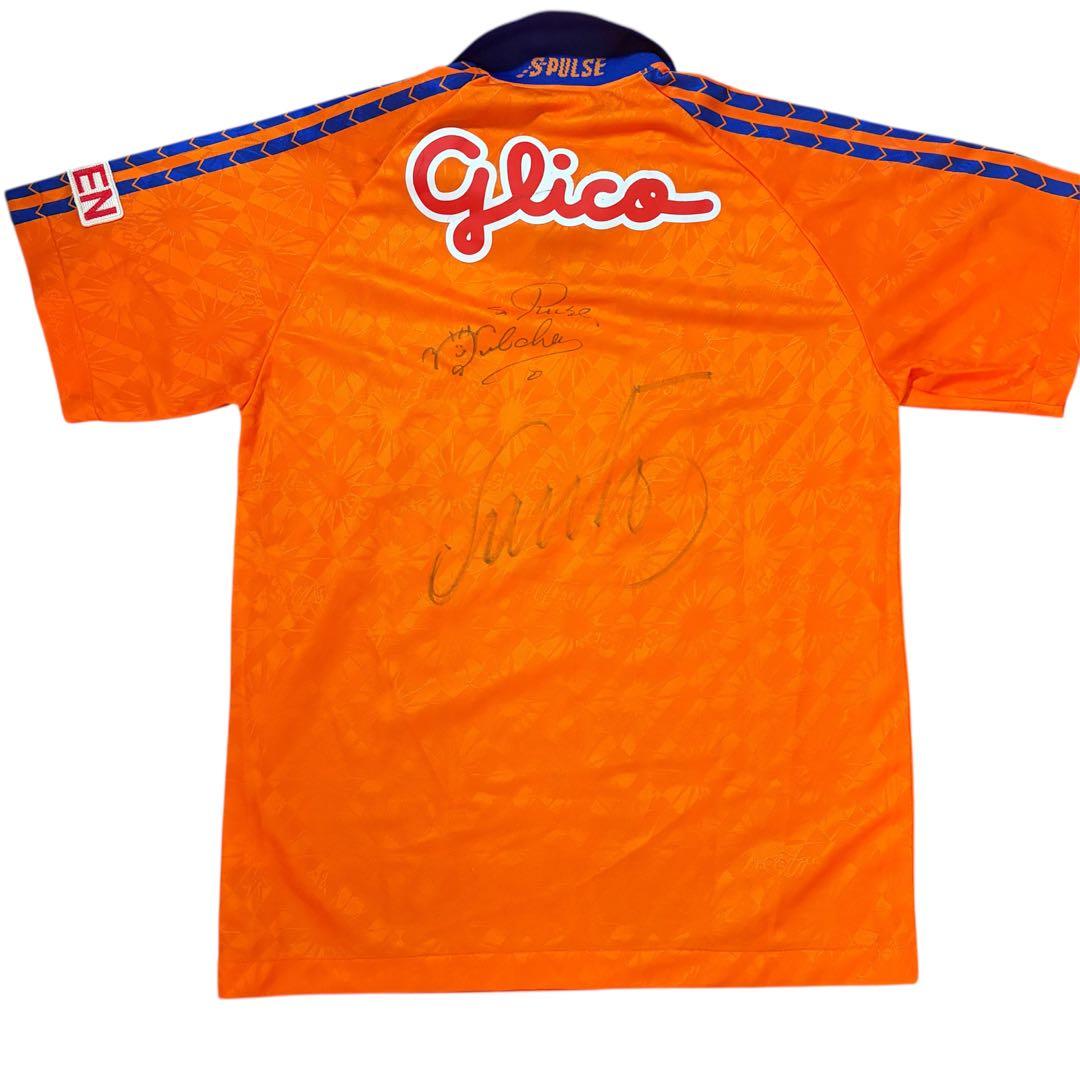 【希少】清水エスパルス　2000/2001 ユニホーム　サイン入り Ｌ