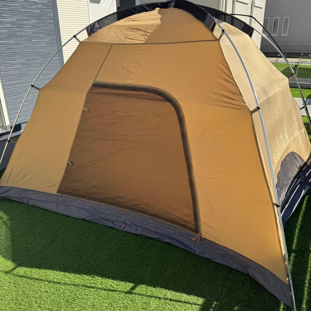 美品　コールマン タフドーム3025 バーガンディ テント