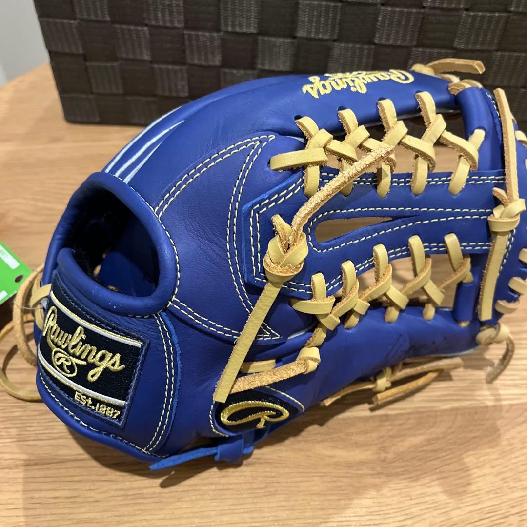 新品 値下げ中軟式少年用ローリングスJr.ハイパーテック インディゴ