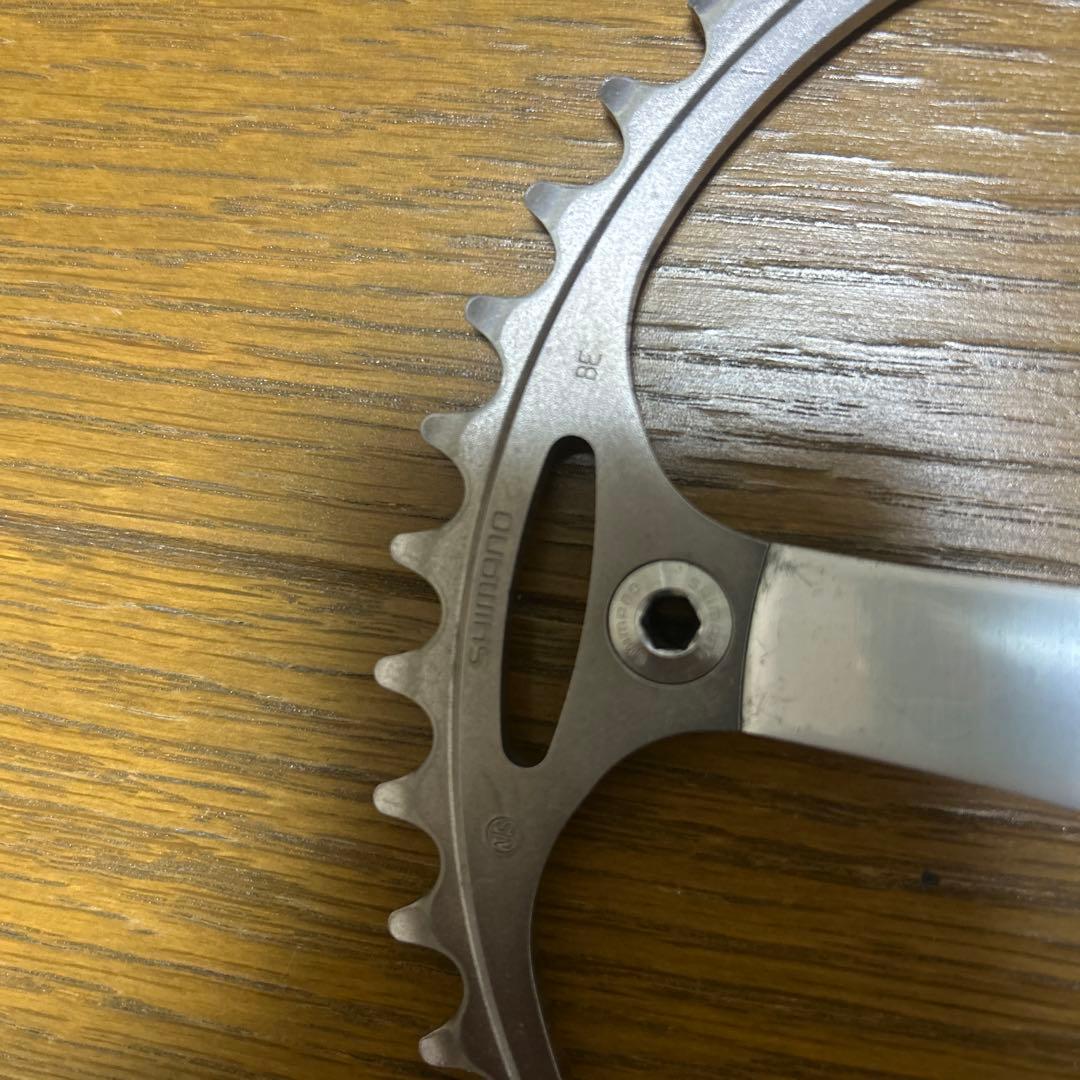 デュラエース　クランク　165mm 49T njs FC-7600