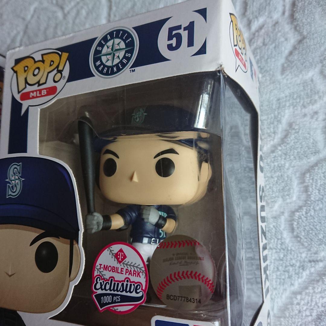 11】球場配布 イチロー ファンコ ポップ フィギュア〈ビジター〉1000体限定