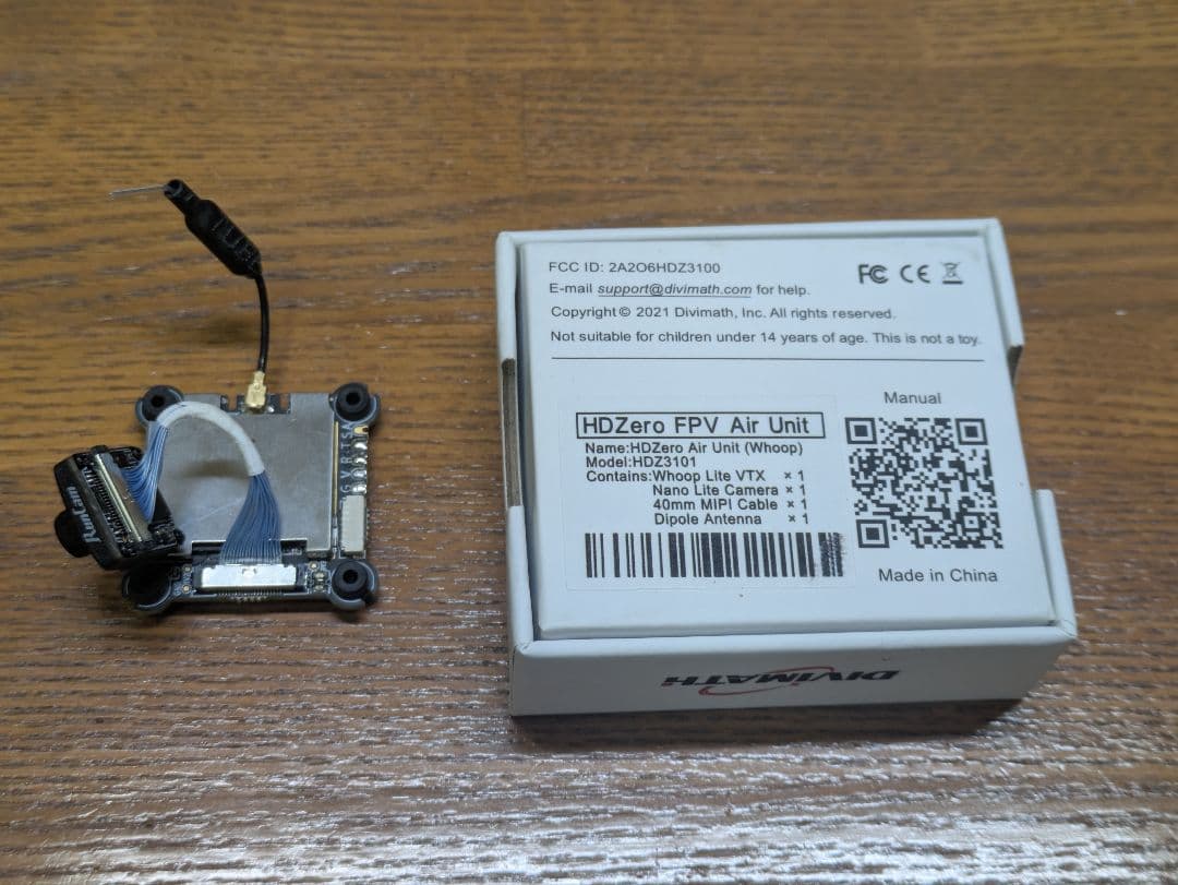 HDZero Whoop Lite vtx + Nano Lite カメラ