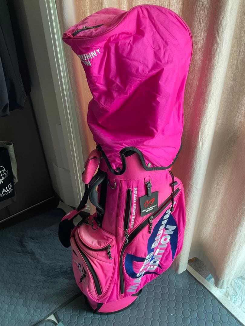 中古品！MASTER BUNNY EDITION キャディバッグ ピンク