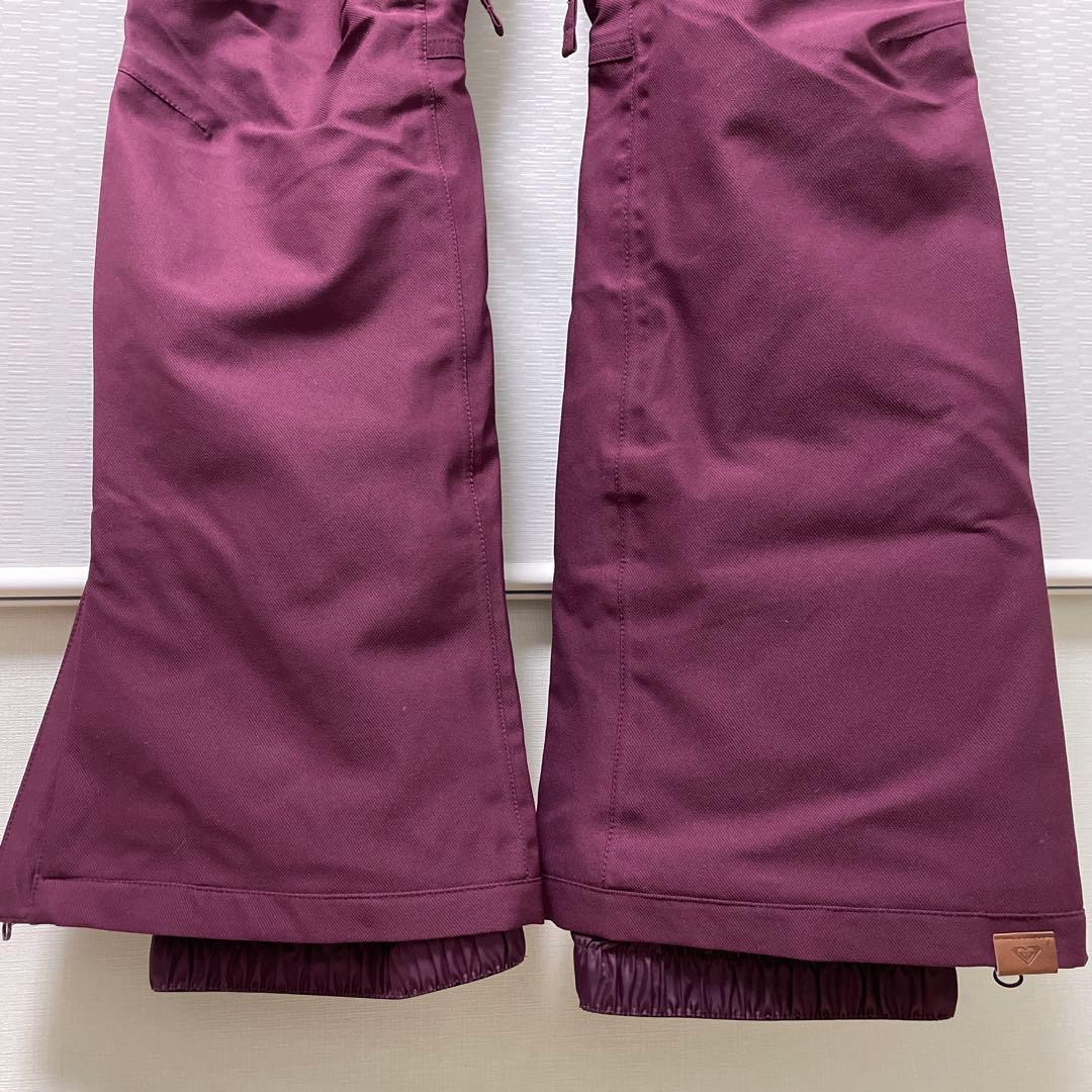 極めて美品✨ ROXY スノーボードパンツ バーガンディ Mサイズ