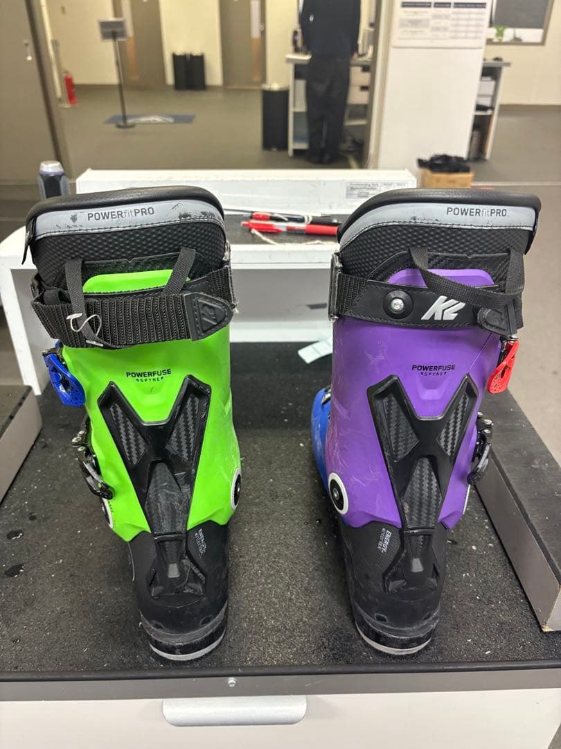 K2 Recon 120 Plus GripWalk スキー用ブーツ 赤/緑