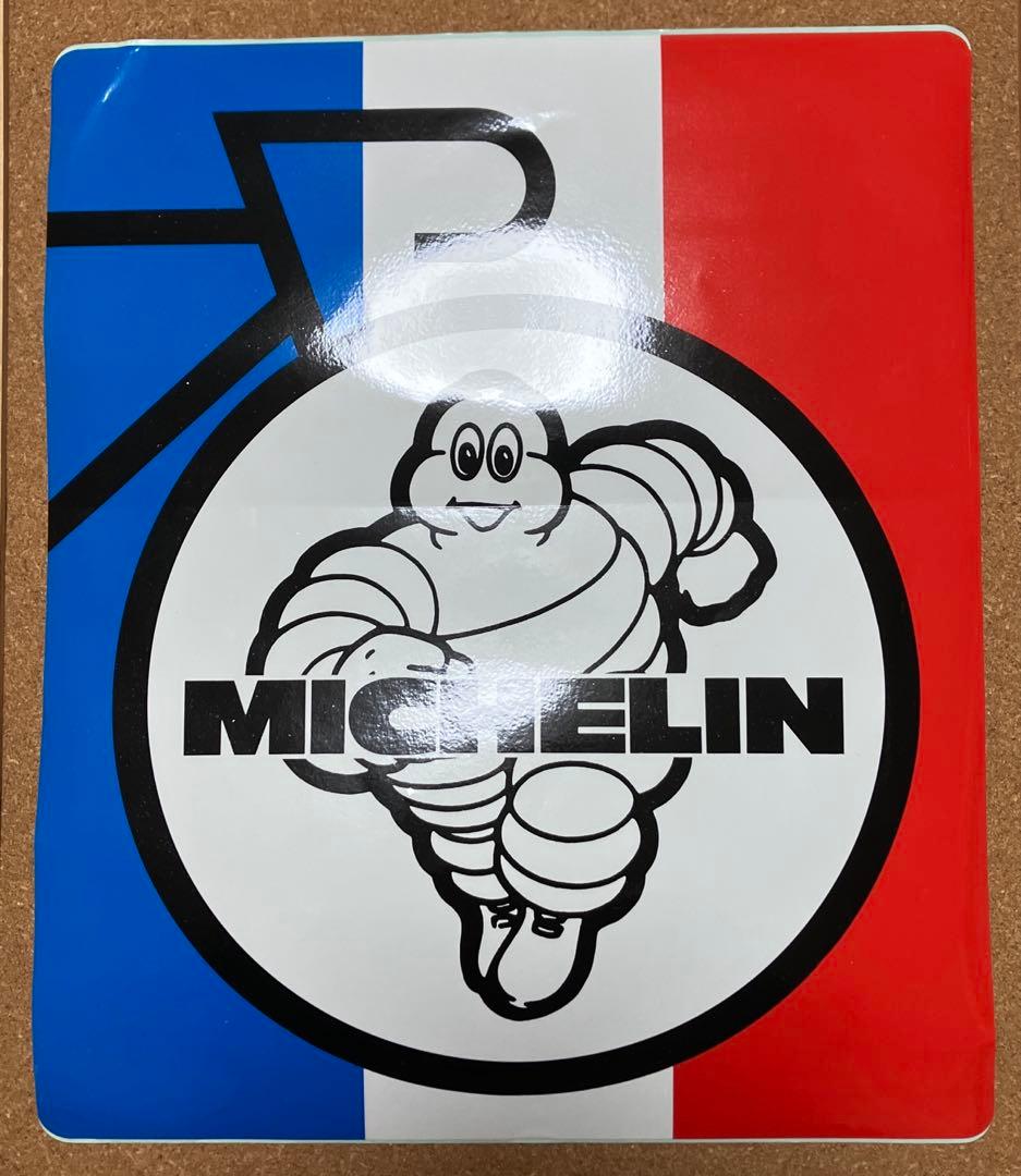 ミシュランホーロースチールプレート　+FBM2015とミシュランのステッカー2枚