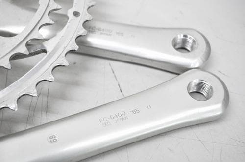 SHIMANO 600 FC-6400 FD RDクランクパーツセット165ｍｍ