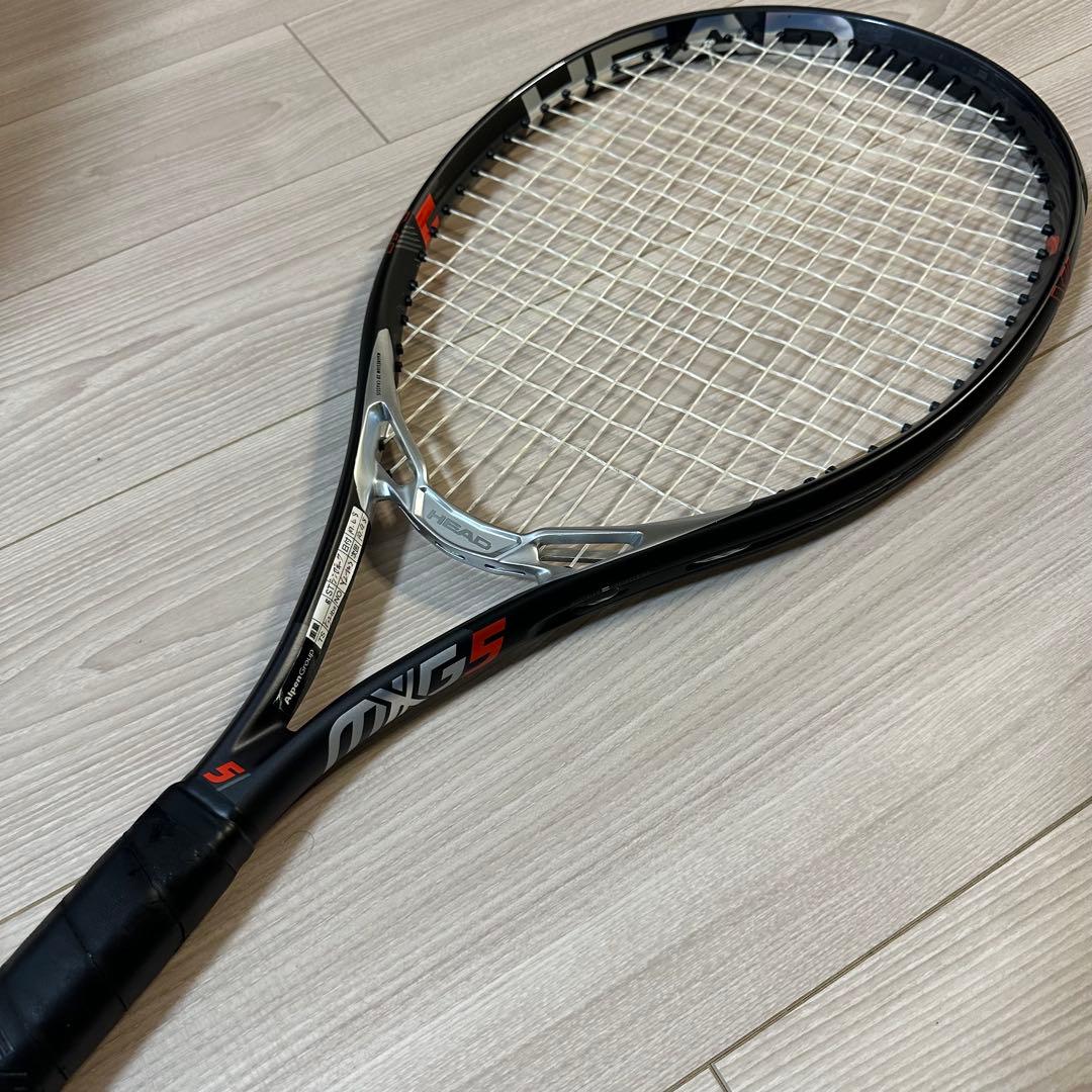 美品　ヘッド　MXG5　硬式テニスラケット　グリップサイズ2　希少　HEAD