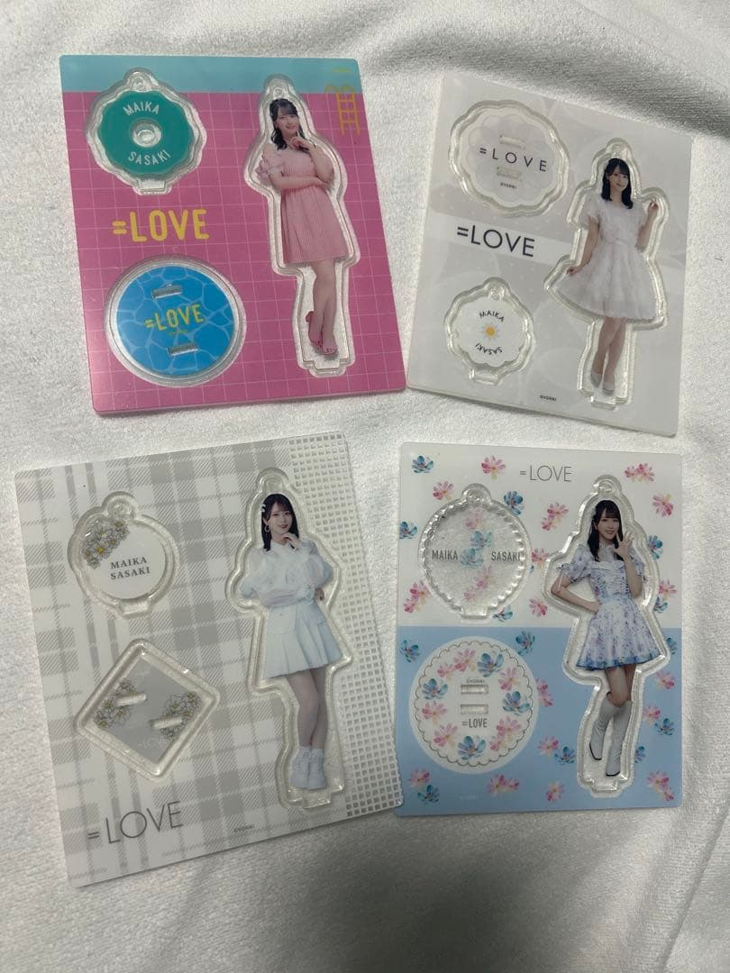 佐々木舞香イコラブ　アクスタ　【この空がトリガー】【ナツマトペ】他2点