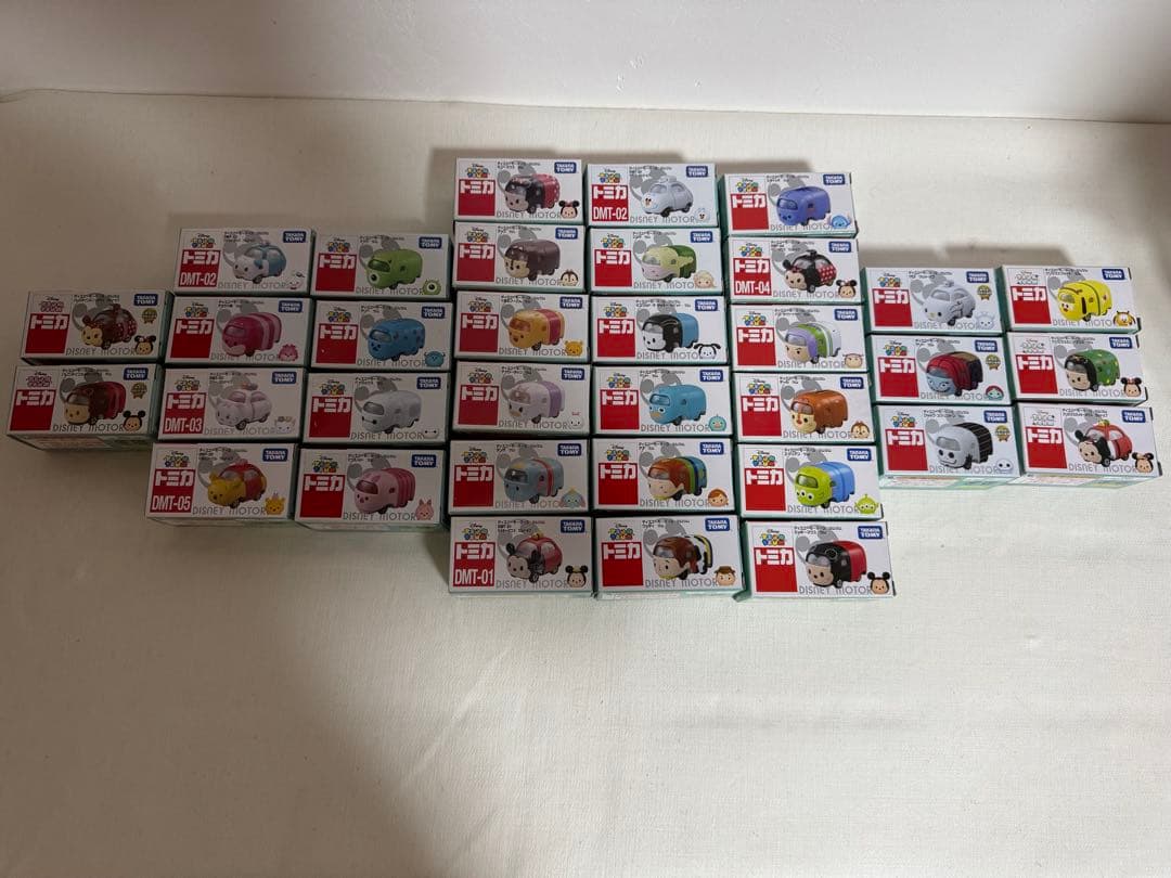 新品　34台セット　ツムツム　トミカ　ディズニー
