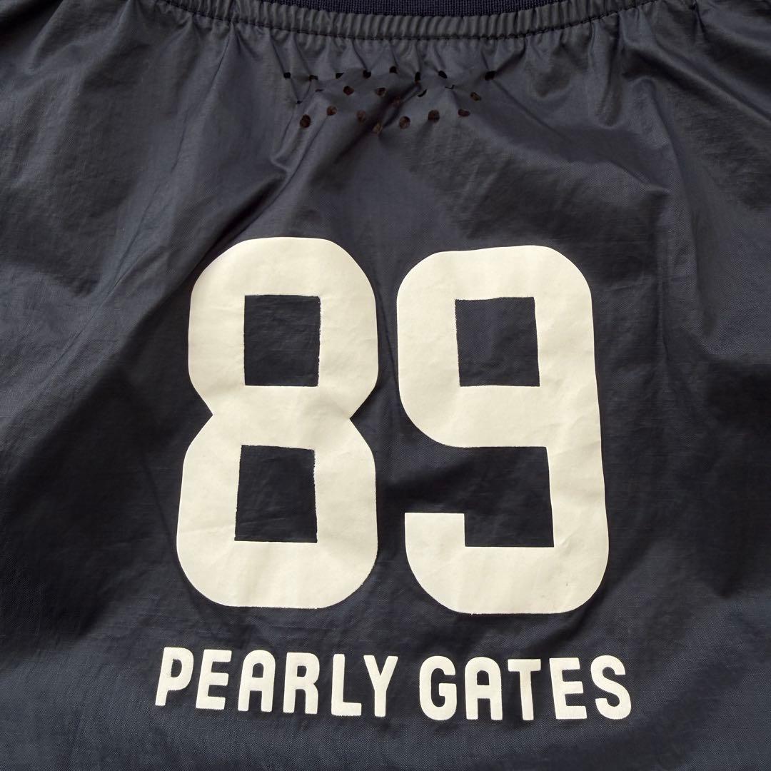 PERTEX素材　パーリーゲイツ　ジャケット　スニード　紺　M〜L相当　ブルゾン