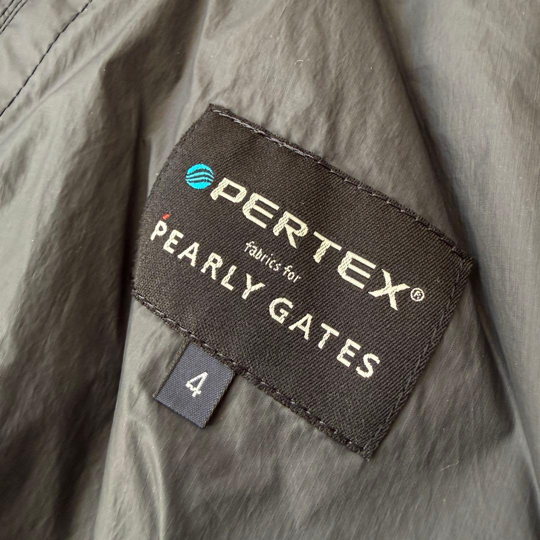 PERTEX素材　パーリーゲイツ　ジャケット　スニード　紺　M〜L相当　ブルゾン