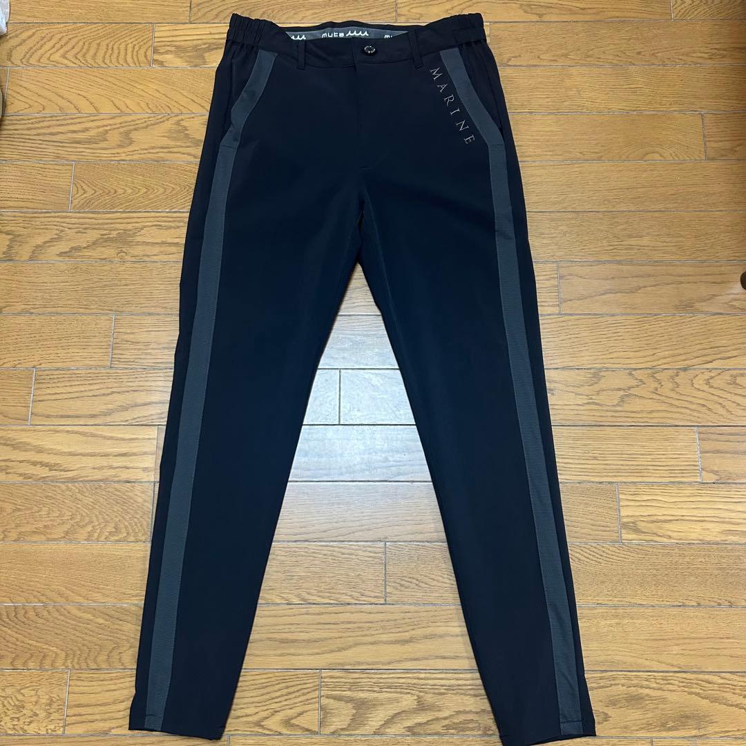 【美品】 muta marine GOLFストレッチナイロンパンツ サイズ4