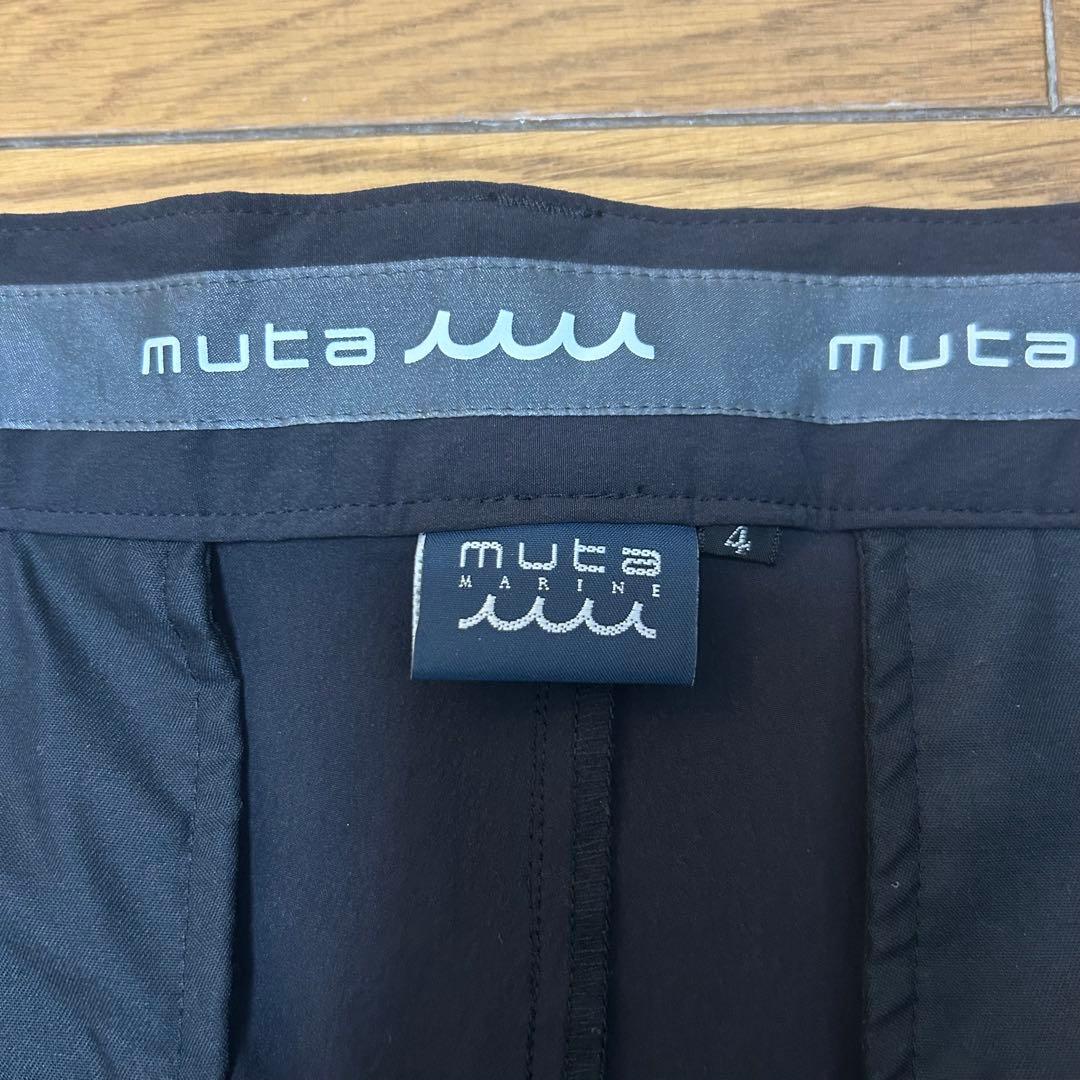 【美品】 muta marine GOLFストレッチナイロンパンツ サイズ4