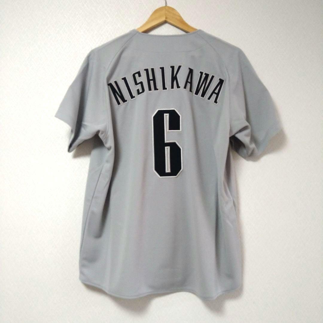 【新品】千葉ロッテマリーンズ/西川史礁　NCEレプリカユニフォーム Mサイズ