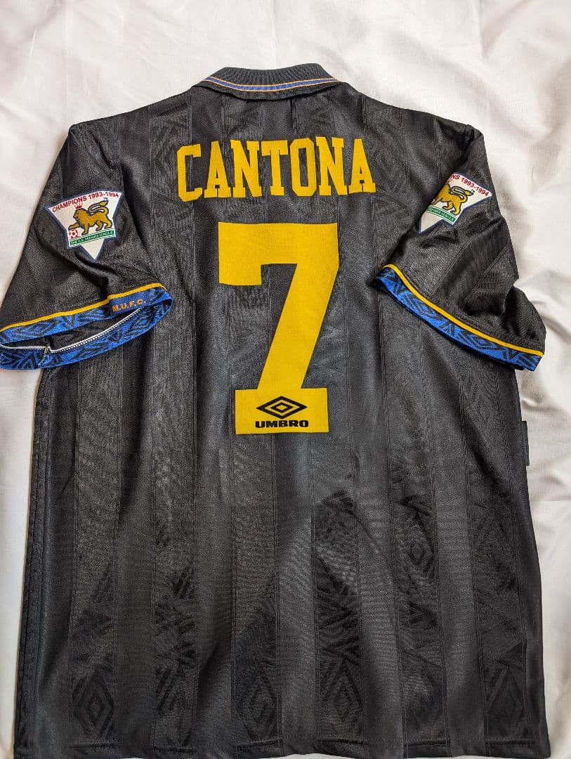 【当時物・美品！】エリック・カントナ/マンチェスターU/93-95/A