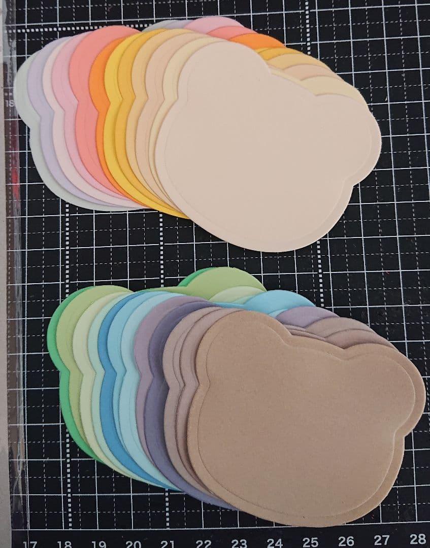 紙もの⑱ おすそ分けポケット &コメントカードセット くまトッパー