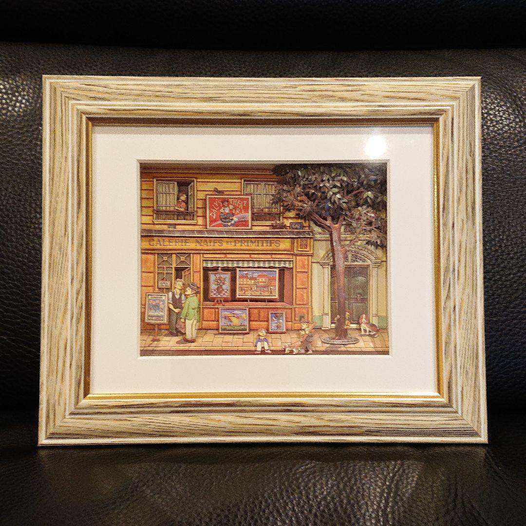 新品   シャドーボックス完成品  アート