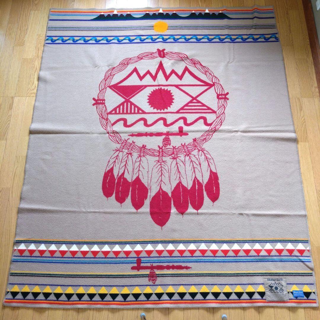 【残り1点！】ペンドルトン マザーアース ウール ブランケット 90's