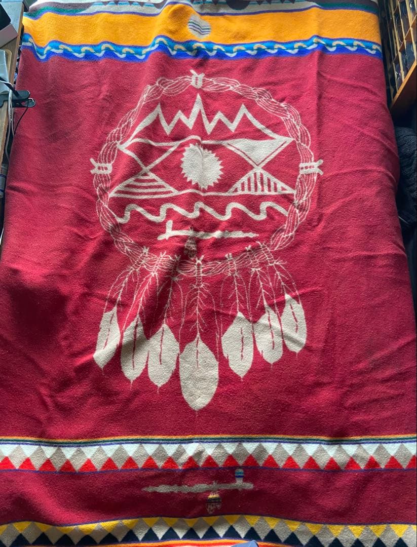 【残り1点！】ペンドルトン マザーアース ウール ブランケット 90's