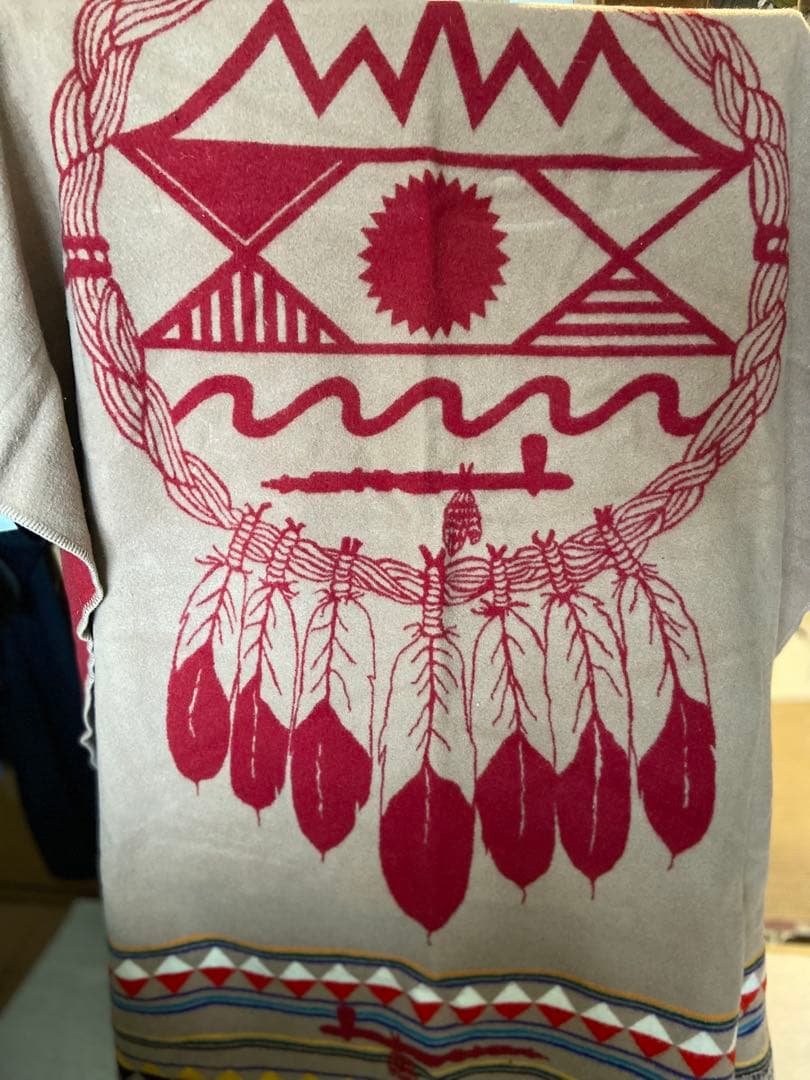 【残り1点！】ペンドルトン マザーアース ウール ブランケット 90's