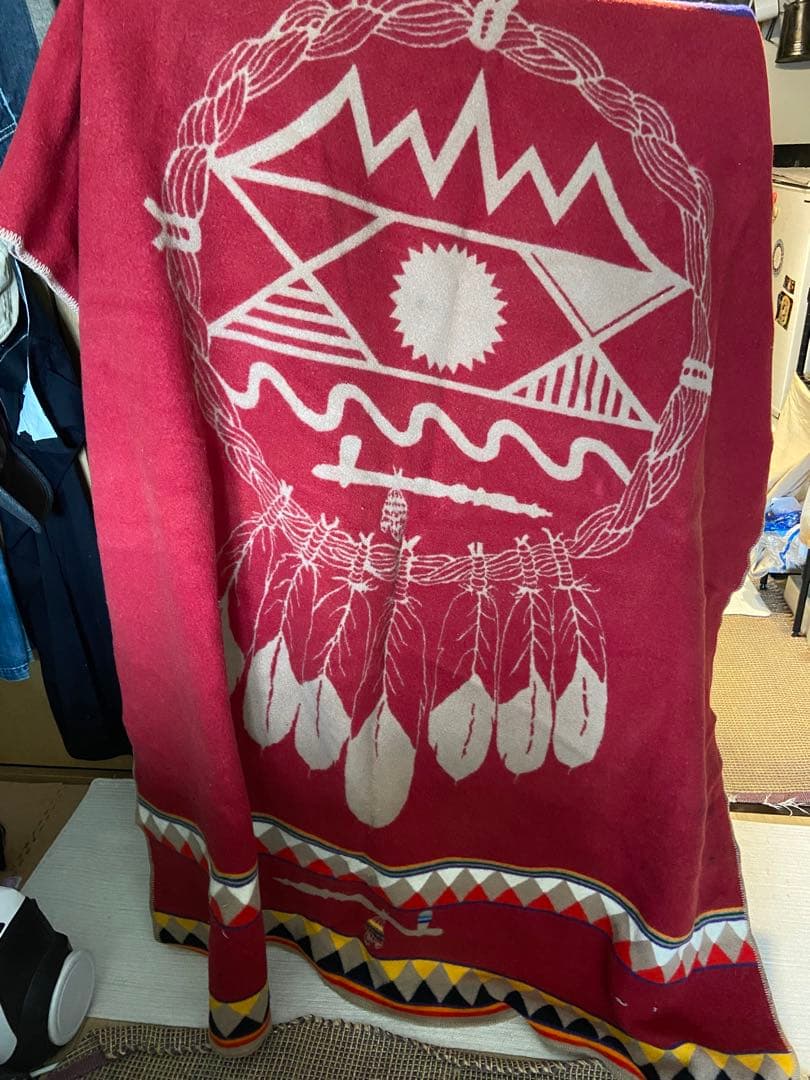 【残り1点！】ペンドルトン マザーアース ウール ブランケット 90's