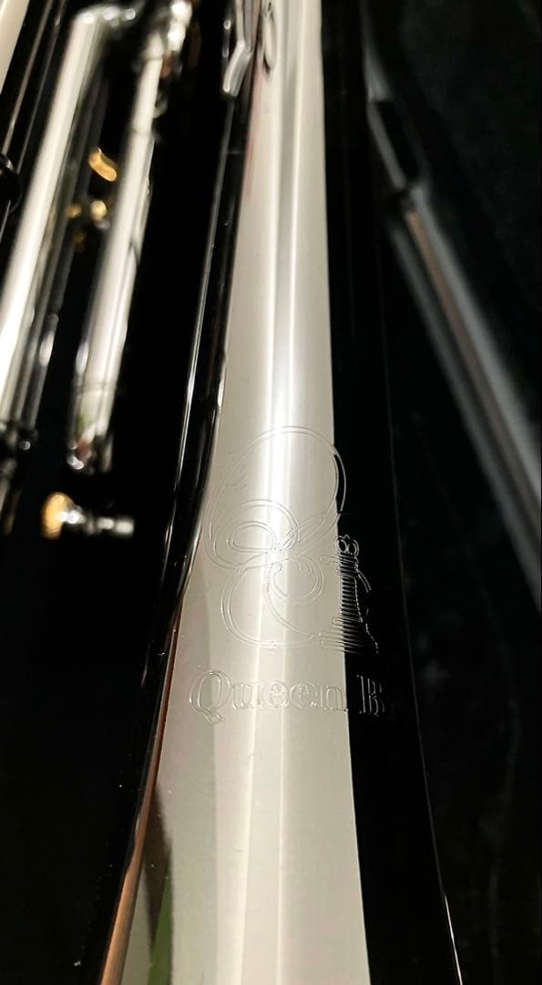 QUEEN BRASS ZORRO トランペット　ブラックニッケル仕上