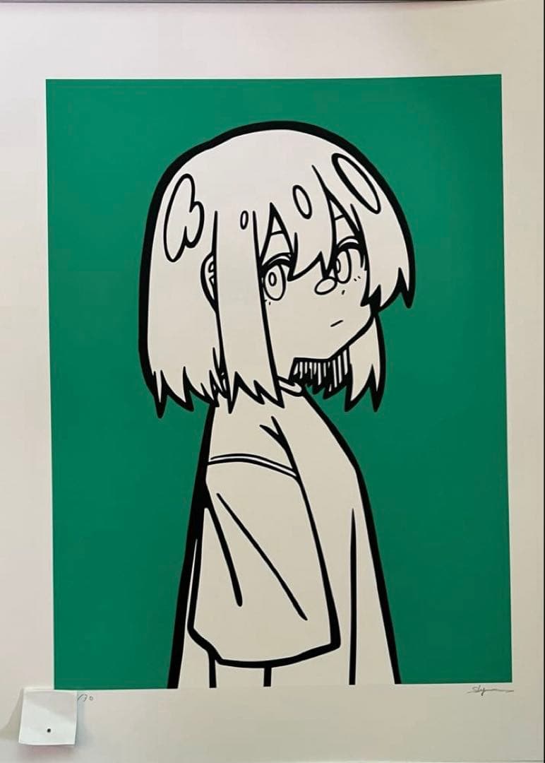 シゲマツ ナントカ nantoka シルクスクリーン 30枚限定品