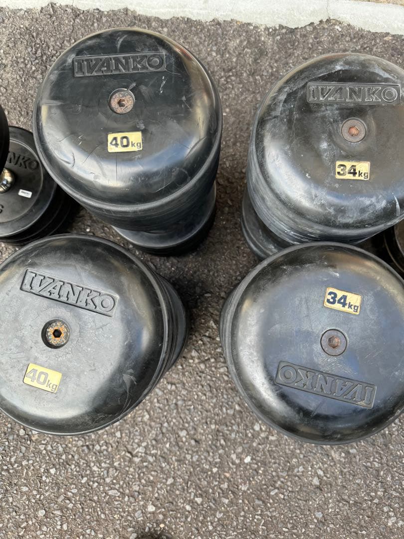 ivanko イヴァンコ ダンベル 26 28 30 32 34 4042kg