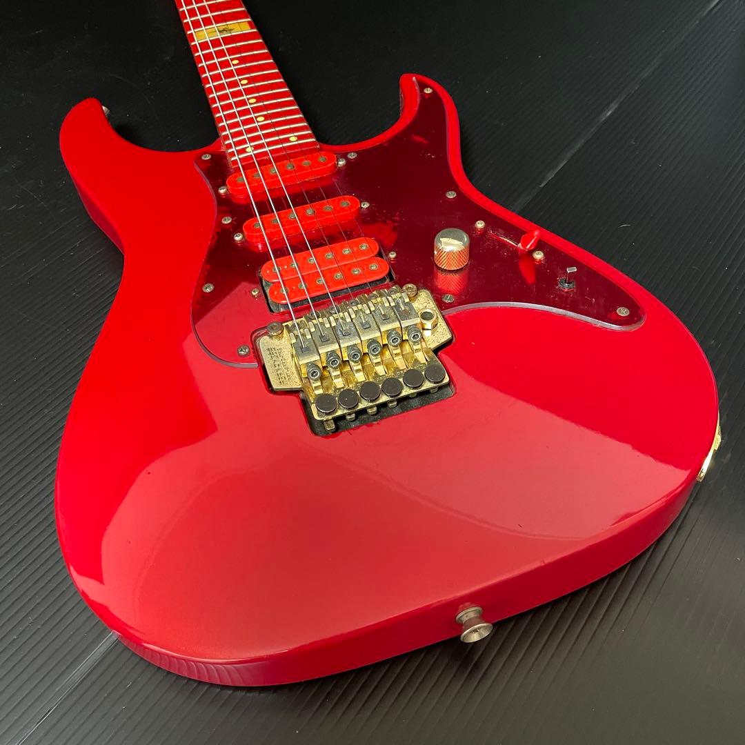 フェルナンデス ラルクアンシエル ken 金色 インレイ シグネチャー ギター